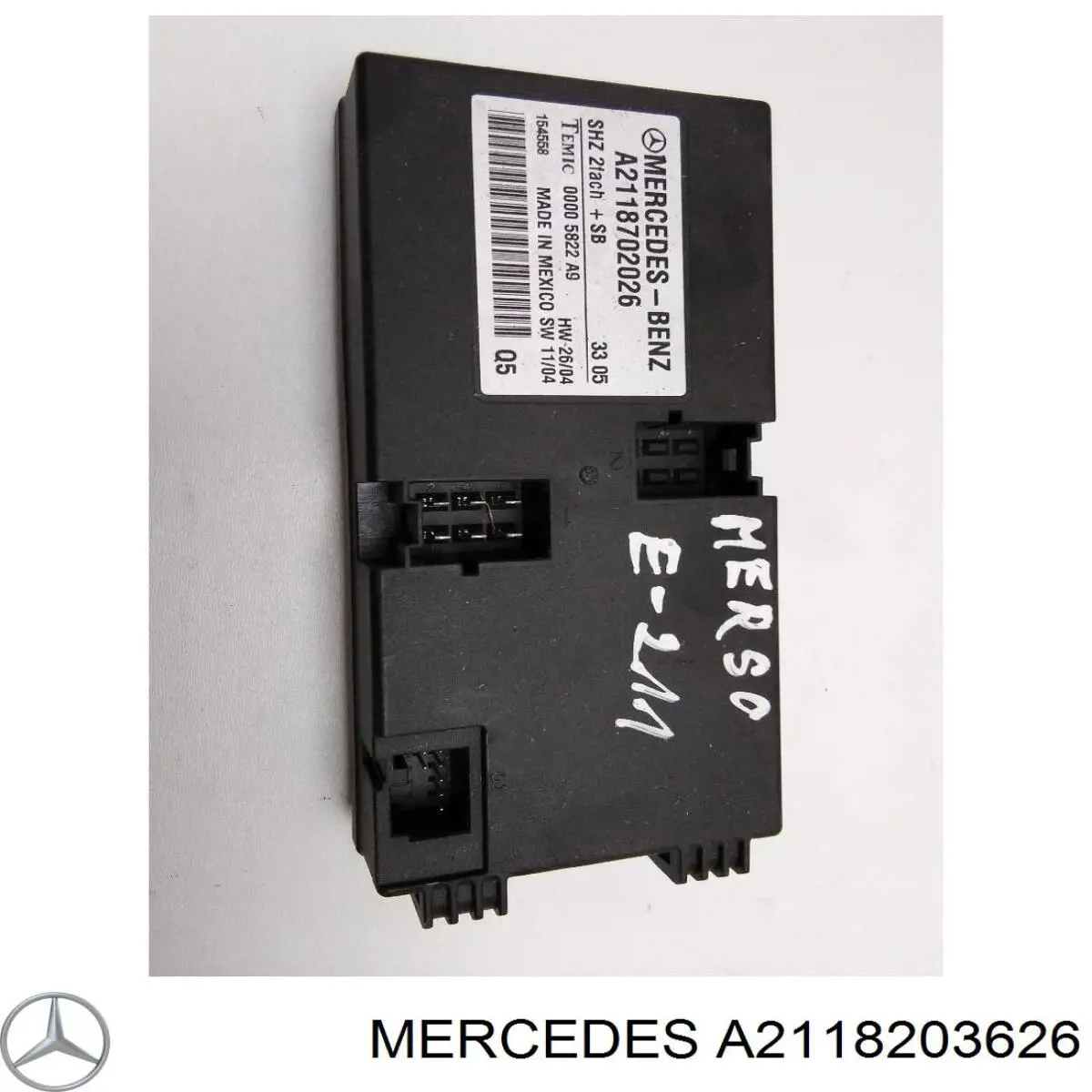 Relé de calefacción de asiento Mercedes A2118203626 precio, desde 82,76 EUR