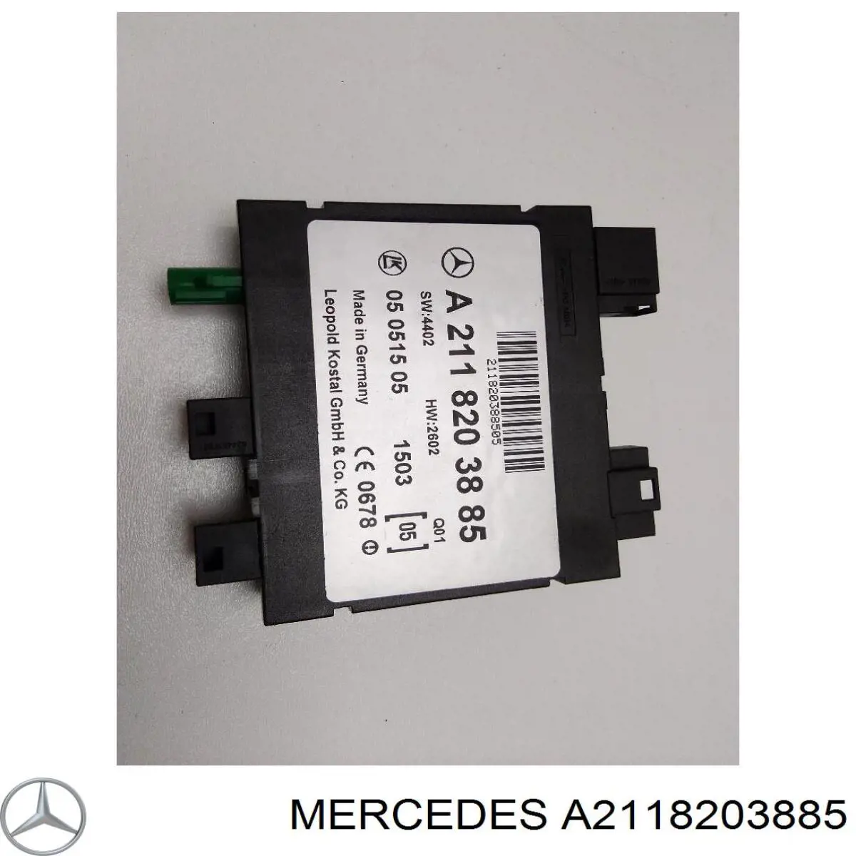 Comprar 2118203885 Mercedes Módulo de control de apertura de la tapa del maletero