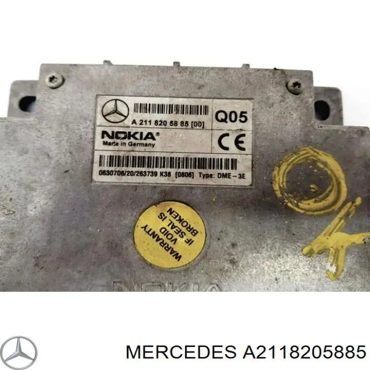 A2118205885 Mercedes unidad de control del teléfono