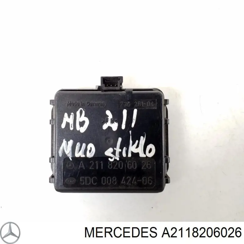 A2118203126 Mercedes sensor de lluvia