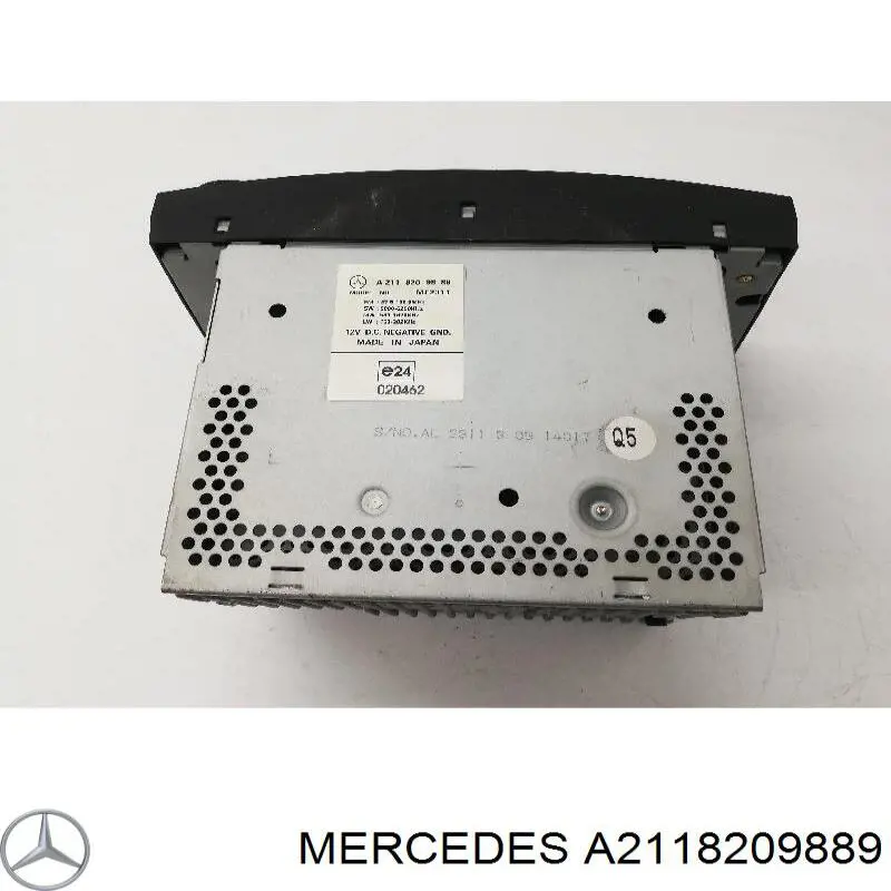 2118209889 Mercedes radio (radio am/fm)