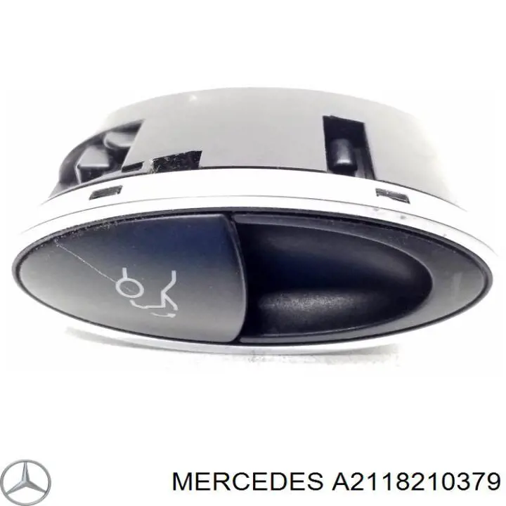 A2118210379 Mercedes Botón interior de apertura de maletero