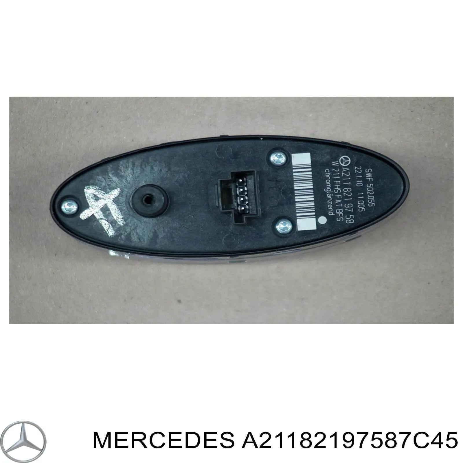 Unidad de control elevalunas delantera derecha para Mercedes E (W211)