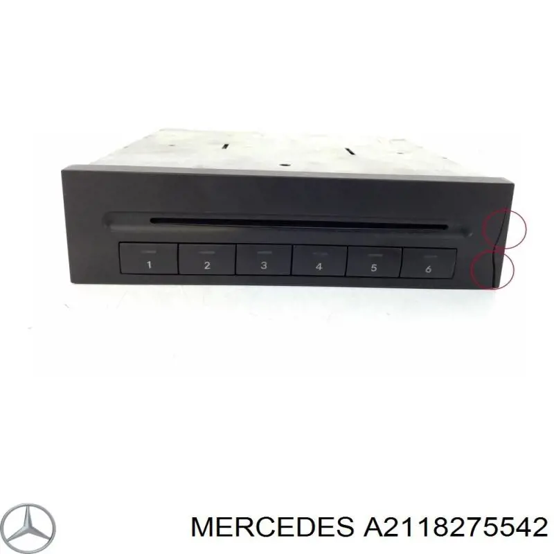 Radio AM/FM Mercedes 2118275542 precio, desde 69,70 EUR