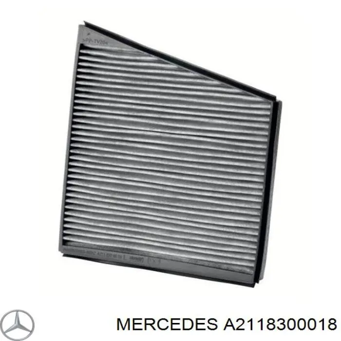 A2118300018 Mercedes filtro habitáculo