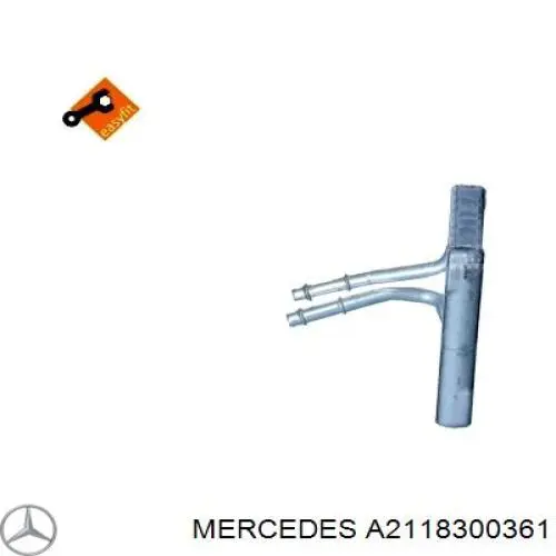 Comprar A2118300361 Mercedes Radiador calefacción