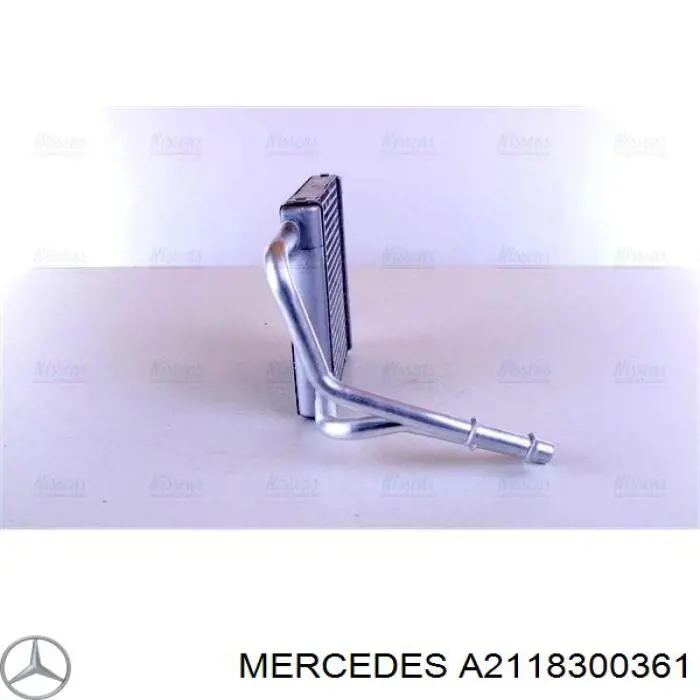 Radiador calefacción A2118300361 Mercedes
