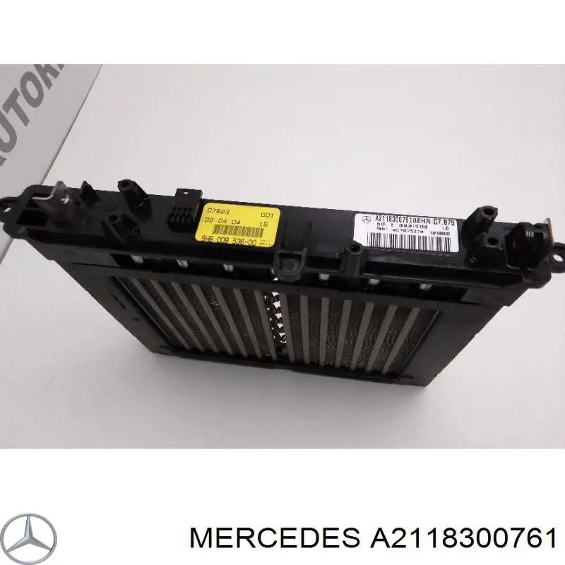 Comprar A2118300761 Mercedes Calentador eléctrico de aire para el sistema de calefacción del habitáculo