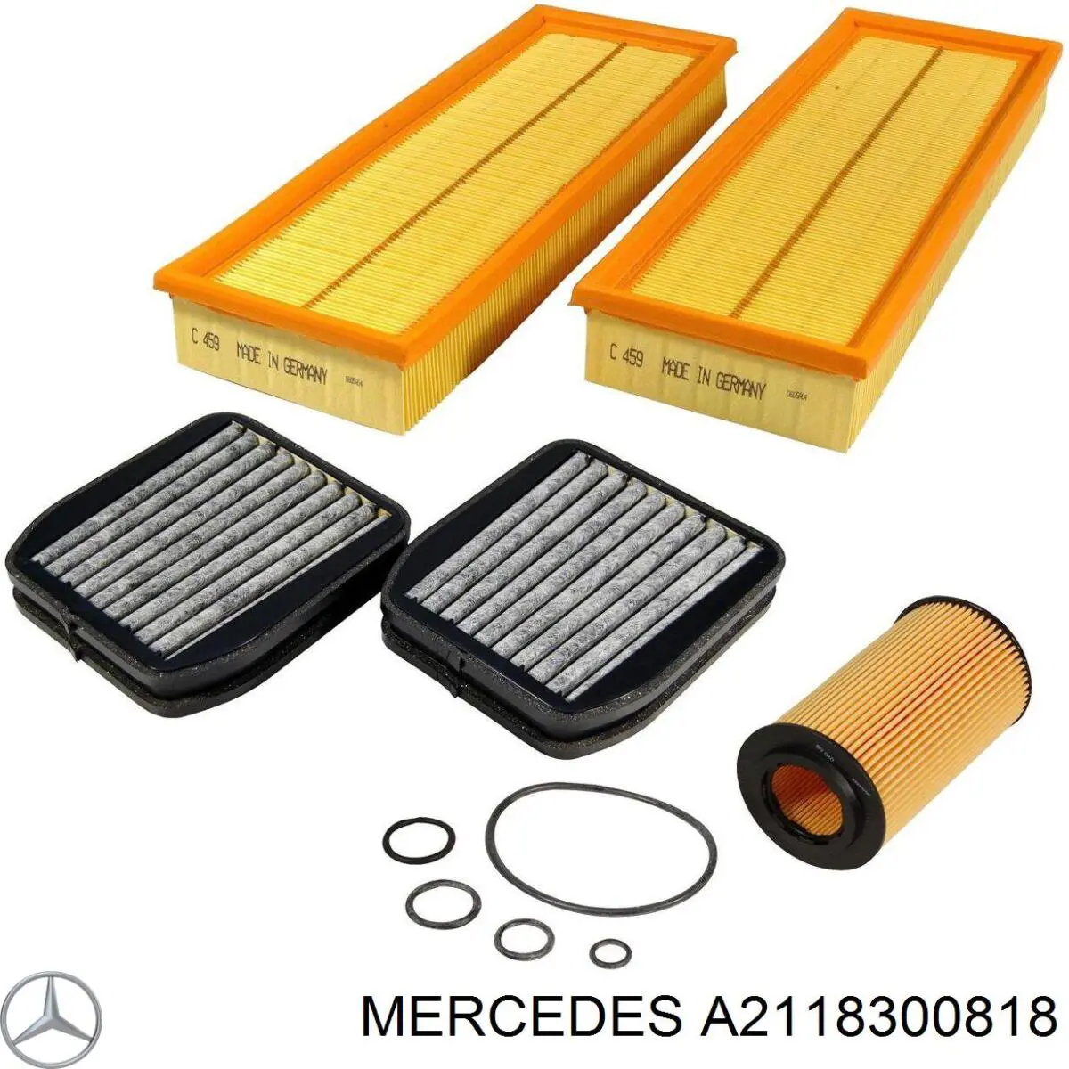Filtro de cabina Mercedes A2118300818 precio, desde 36,62 EUR
