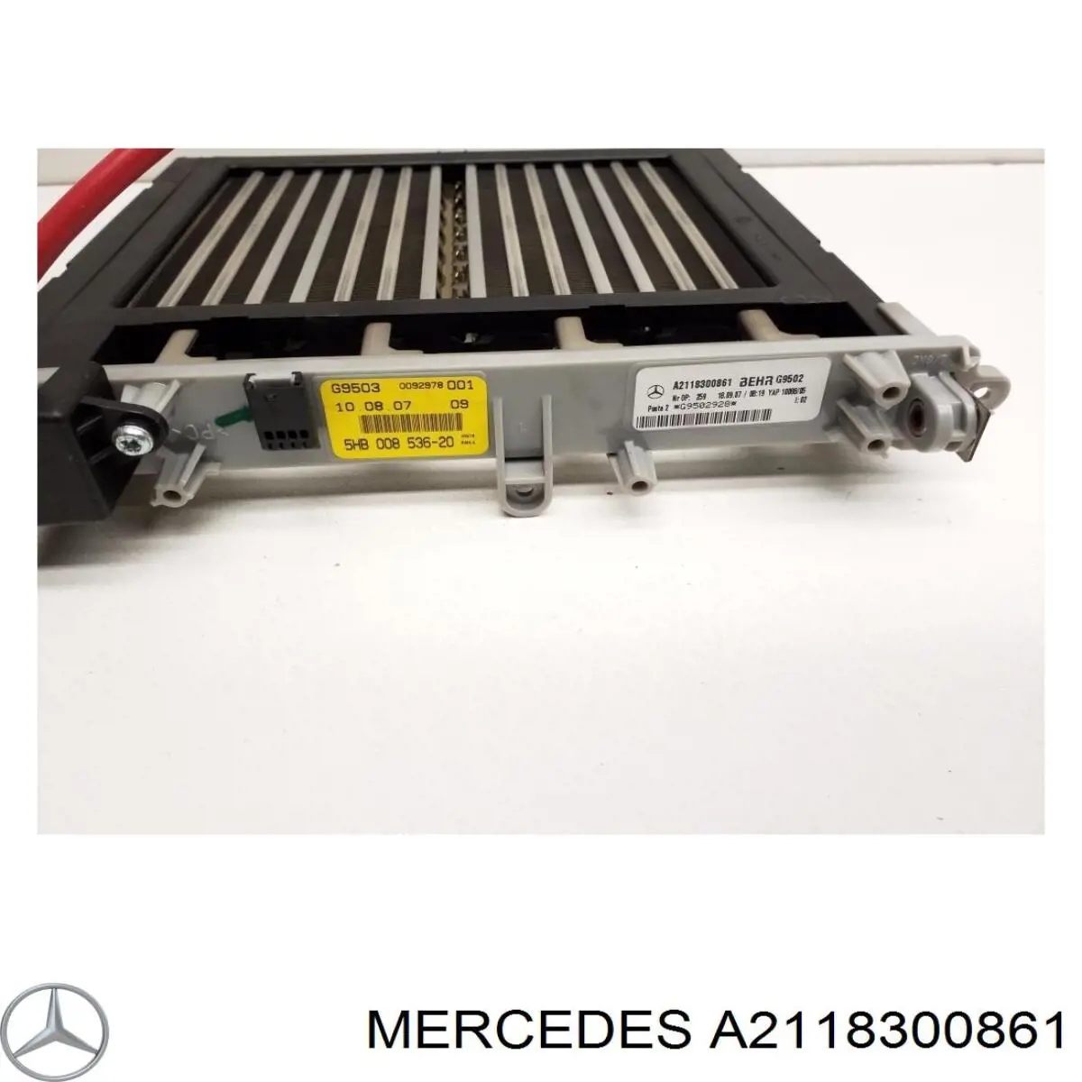 Comprar A2118300861 Mercedes Calentador eléctrico de aire para el sistema de calefacción del habitáculo