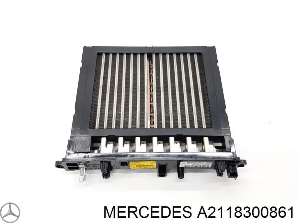 Calentador eléctrico de aire para el sistema de calefacción del habitáculo A2118300861 Mercedes