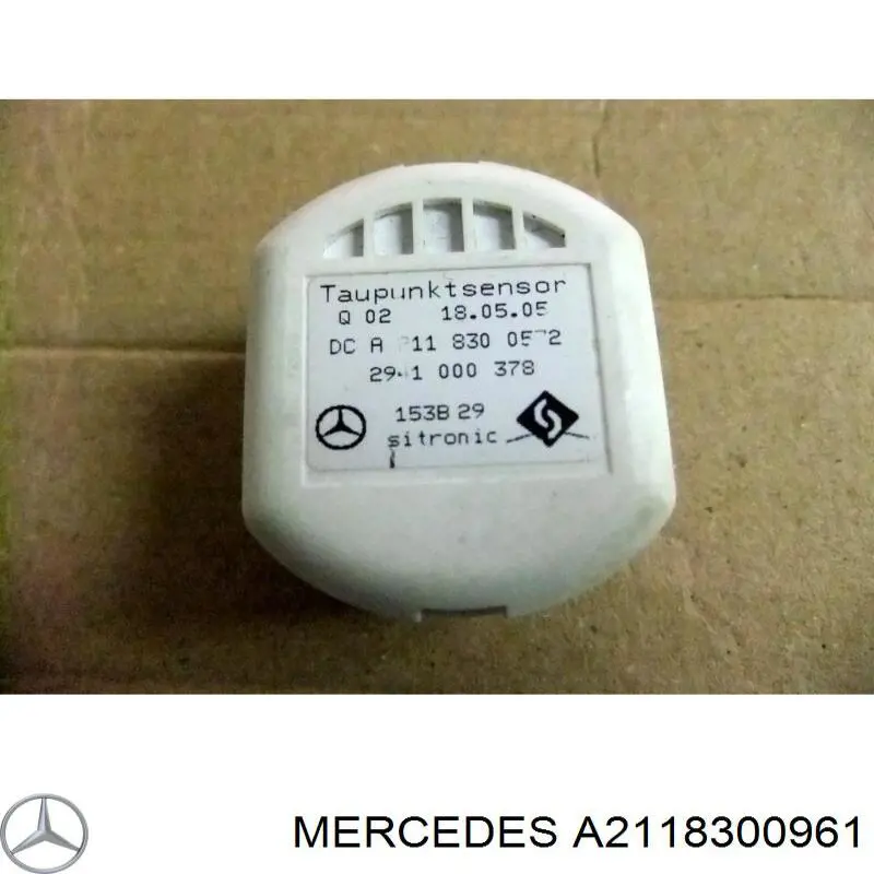 Calentador eléctrico de aire para el sistema de calefacción del habitáculo A2118300961 Mercedes