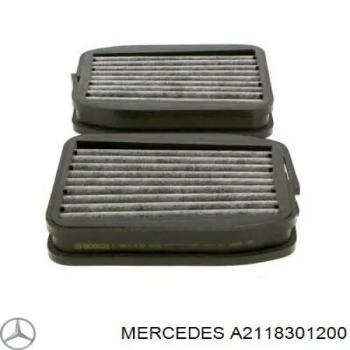 A2118301200 Mercedes filtro habitáculo