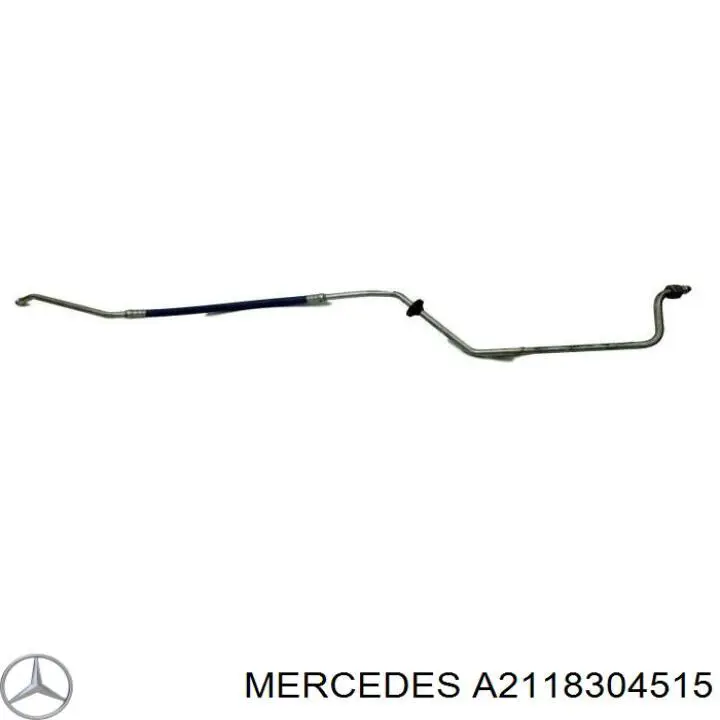 Manguera de aire acondicionado de evaporador al compresor A2118304515 Mercedes