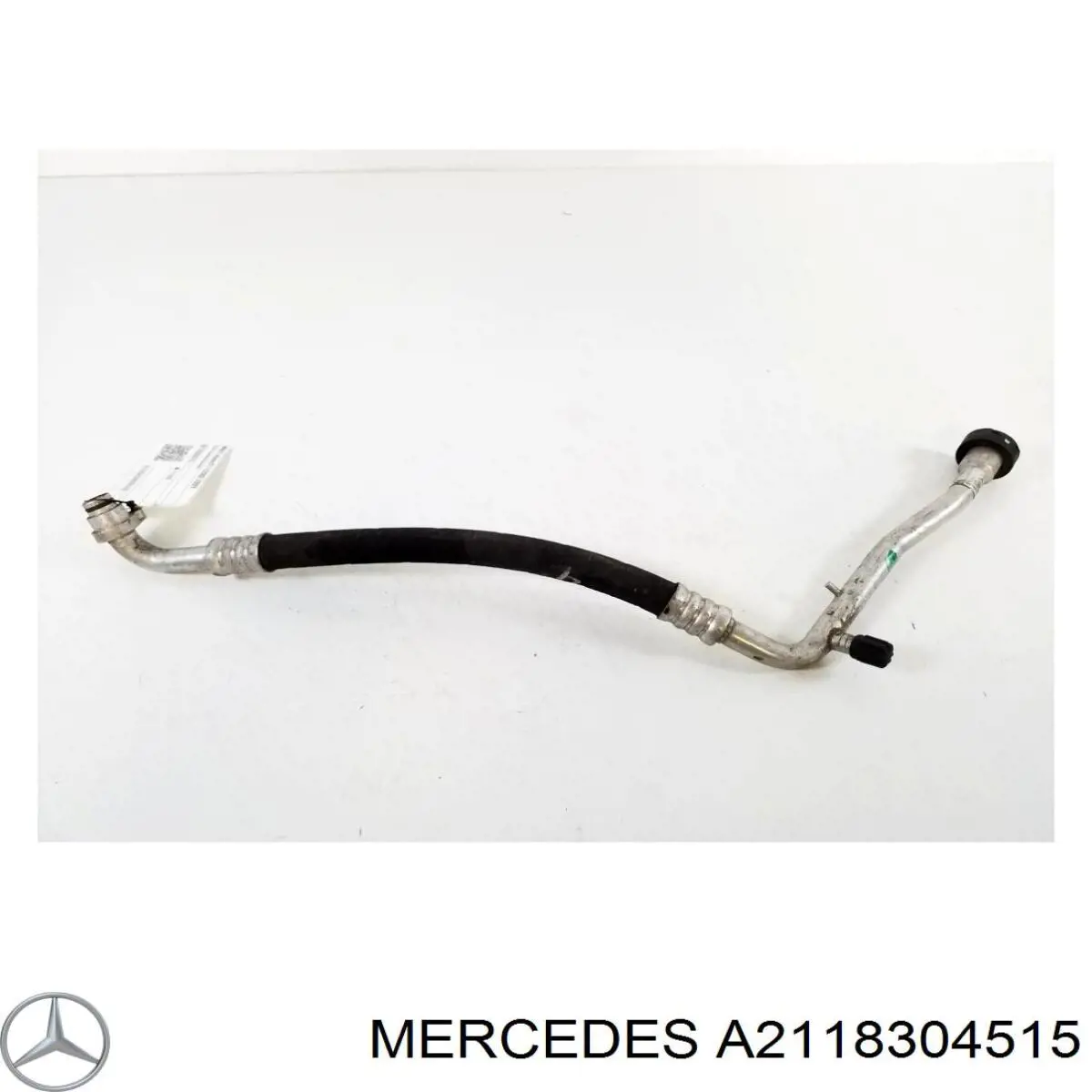 Manguera de aire acondicionado de evaporador al compresor A211830451564 Mercedes