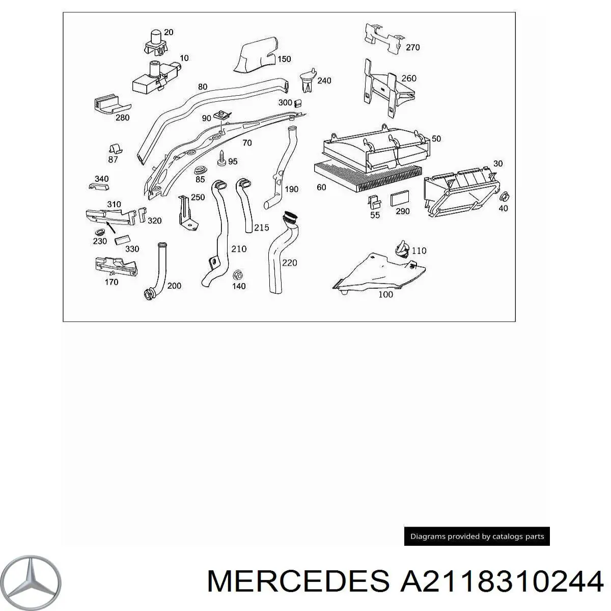 A2118310244 Mercedes