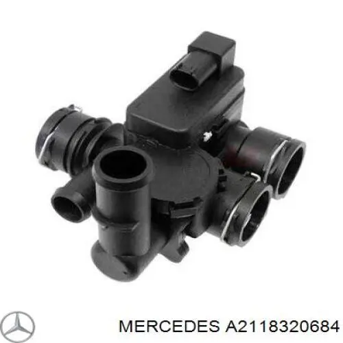 A2118320684 Mercedes grifo de estufa (calentador)