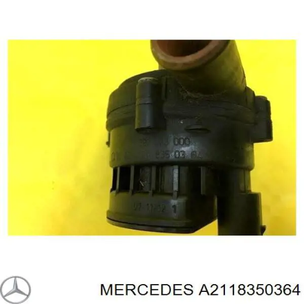 A2118350364 Mercedes bomba de agua, adicional eléctrico