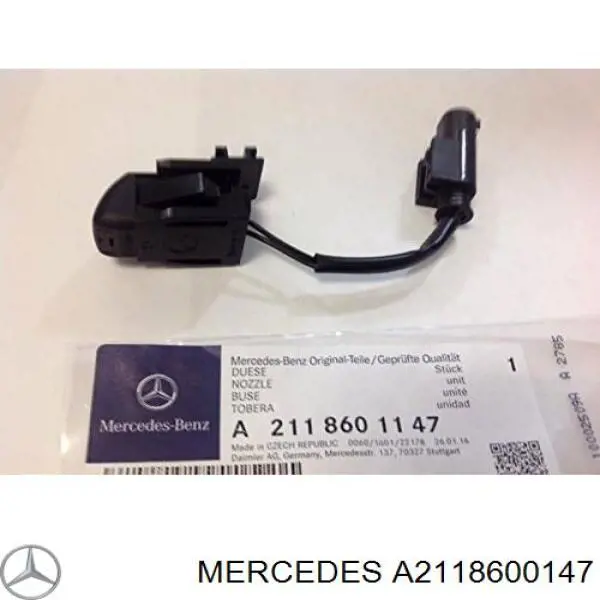 Boquilla del lavaparabrisas Mercedes A2118600147 precio, desde  EUR