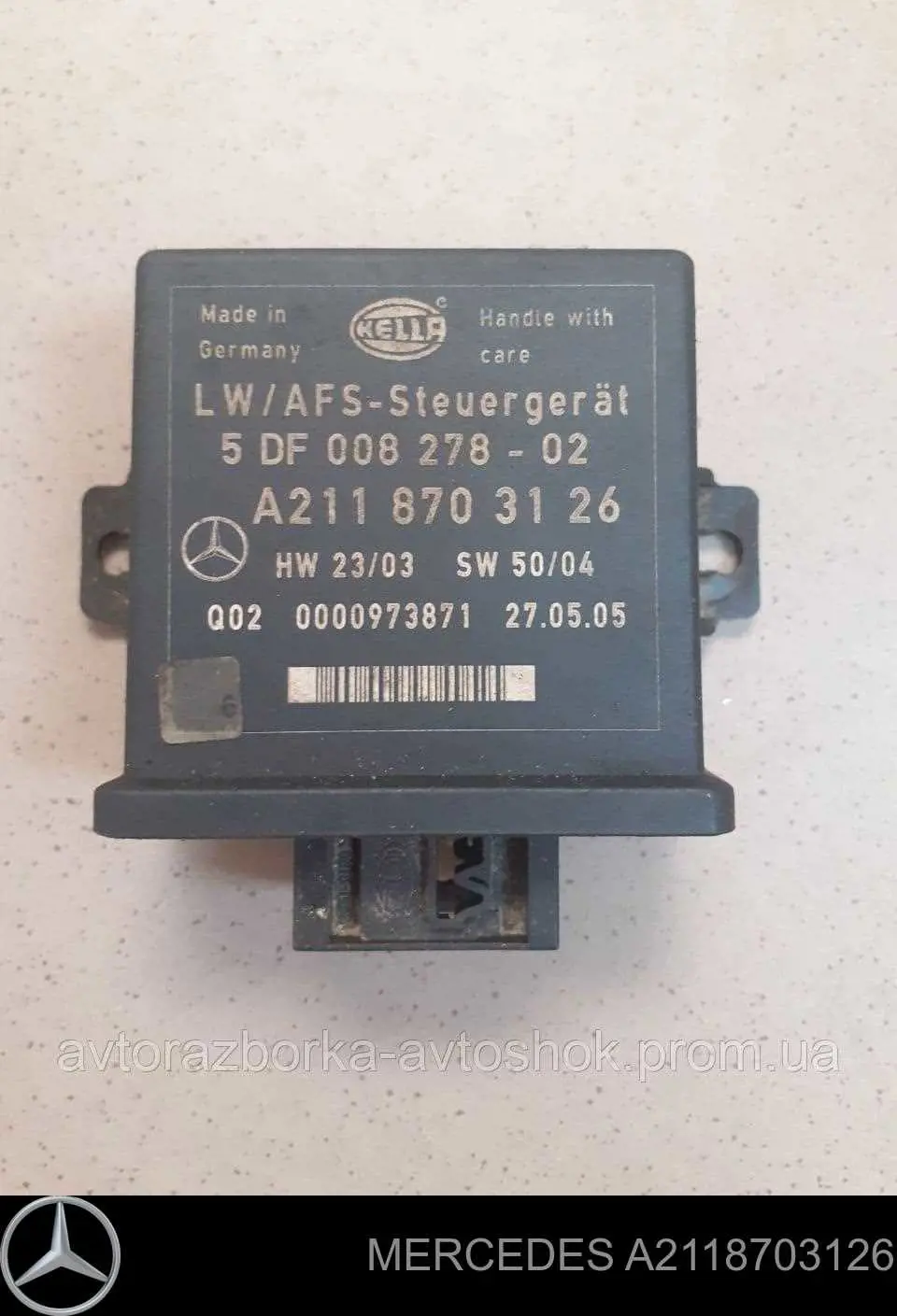 Comprar A2118703126 Mercedes Módulo de control (ECU) de nivelación de faros