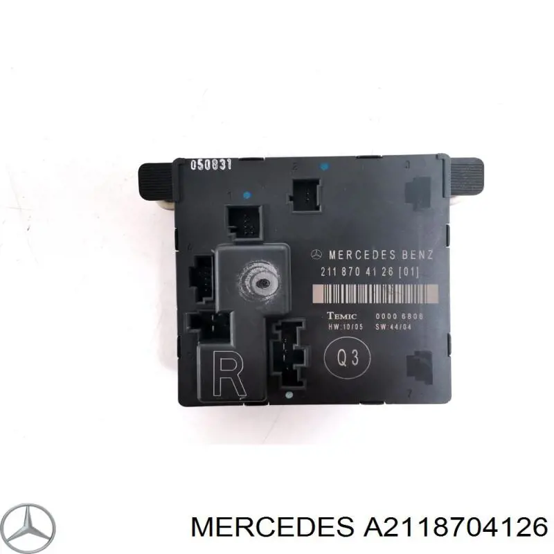 A2118704126 Mercedes unidad de confort del portón trasero