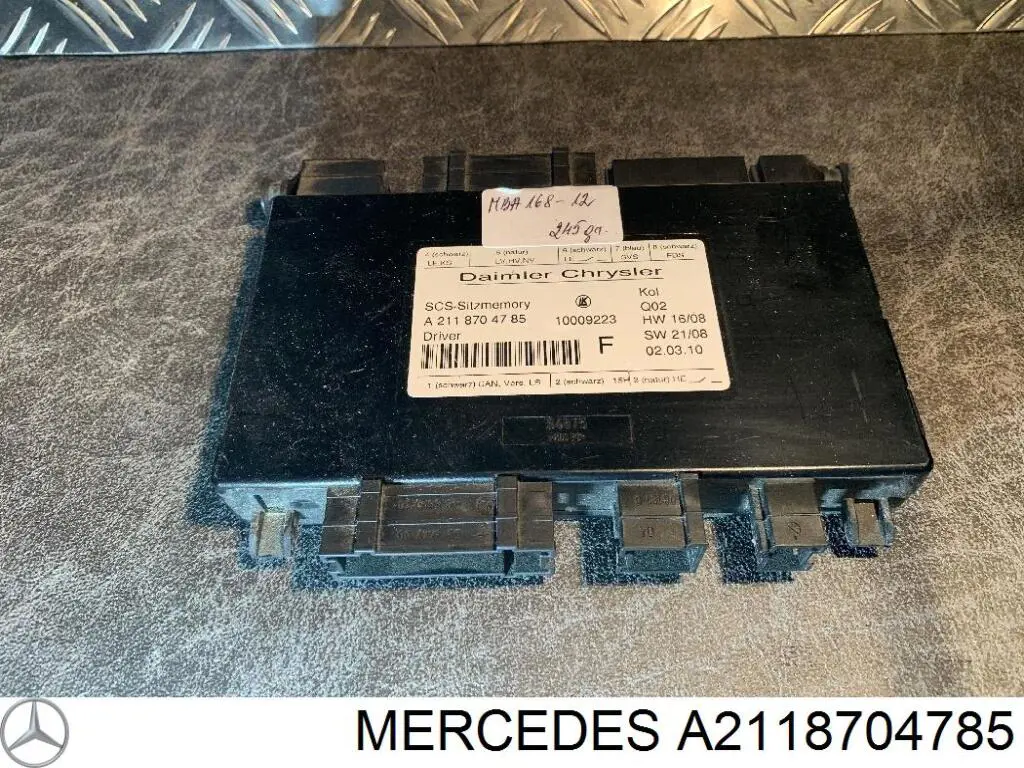 Comprar A2118704085 Mercedes Asiento delantero izquierdo