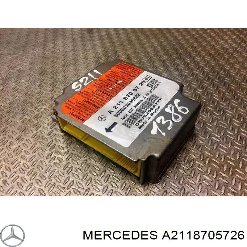 Comprar A2118705726 Mercedes Módulo de control de airbag