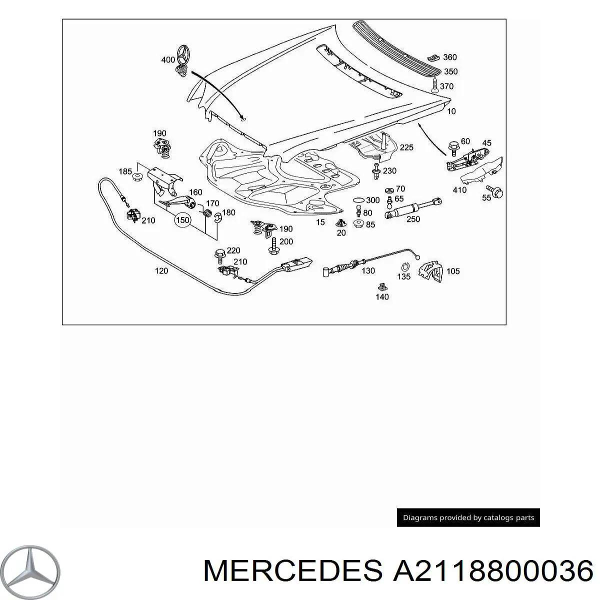 A2118800036 Mercedes