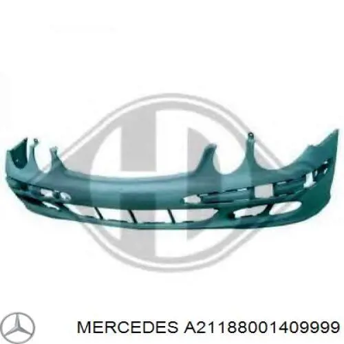 Comprar A21188001409999 Mercedes Defensa delantera