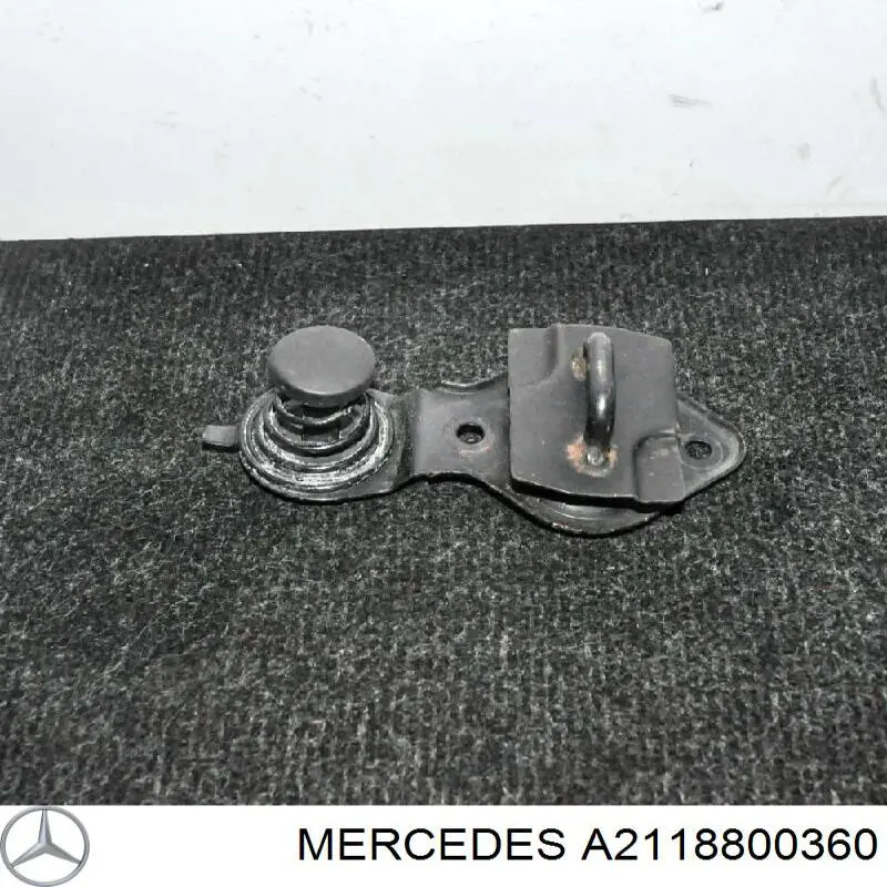 2118800360 Mercedes cerradura del capó de motor