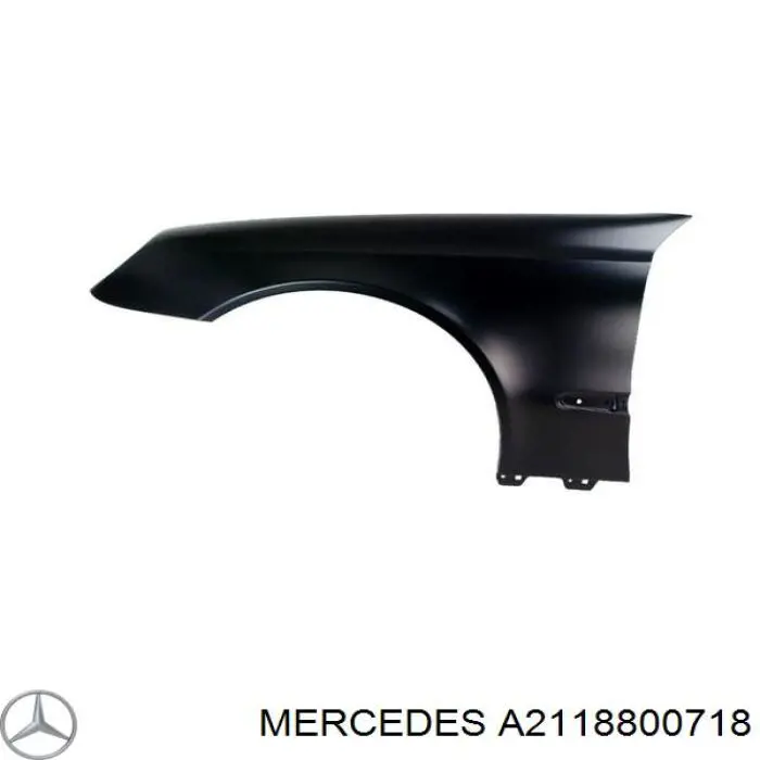 A2118800718 Mercedes guardabarros delantero izquierdo