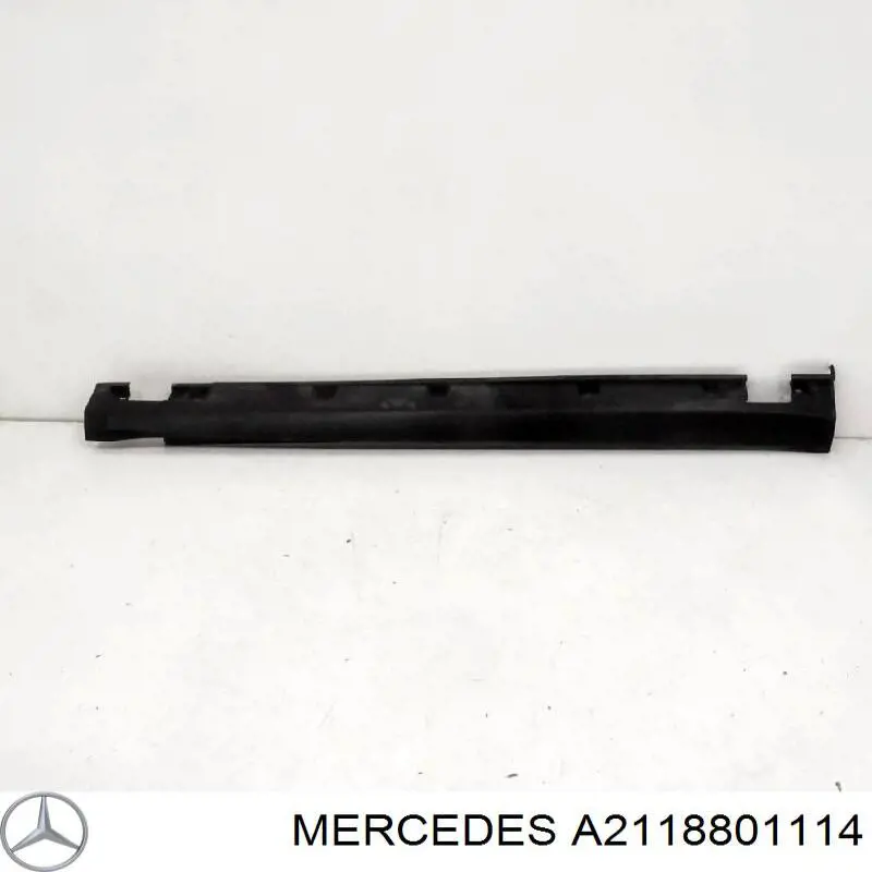 A2118801114 Mercedes soporte de parachoques delantero exterior izquierdo
