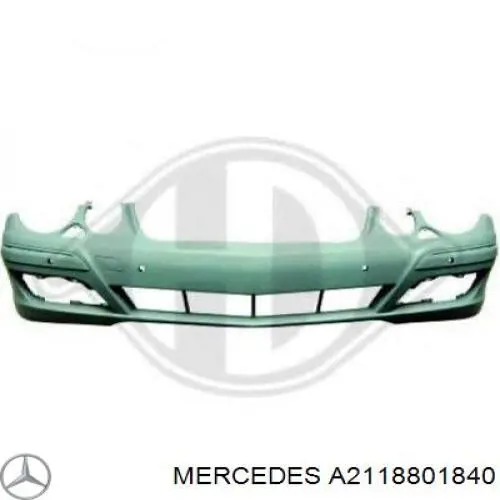 A2118801840 Mercedes parachoques delantero