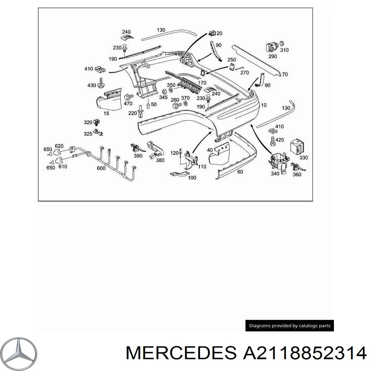A2118852314 Mercedes 