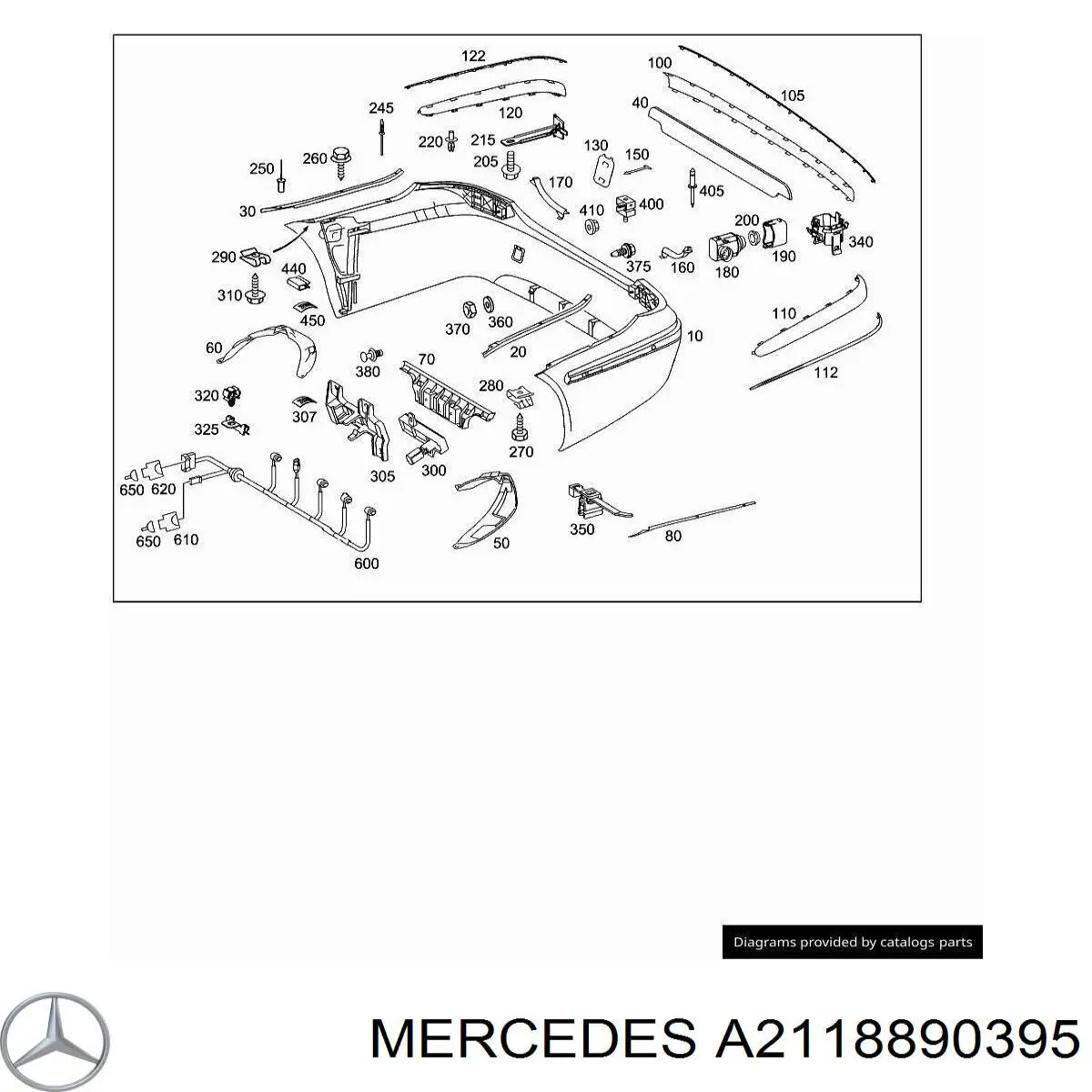 A2118890395 Mercedes 
