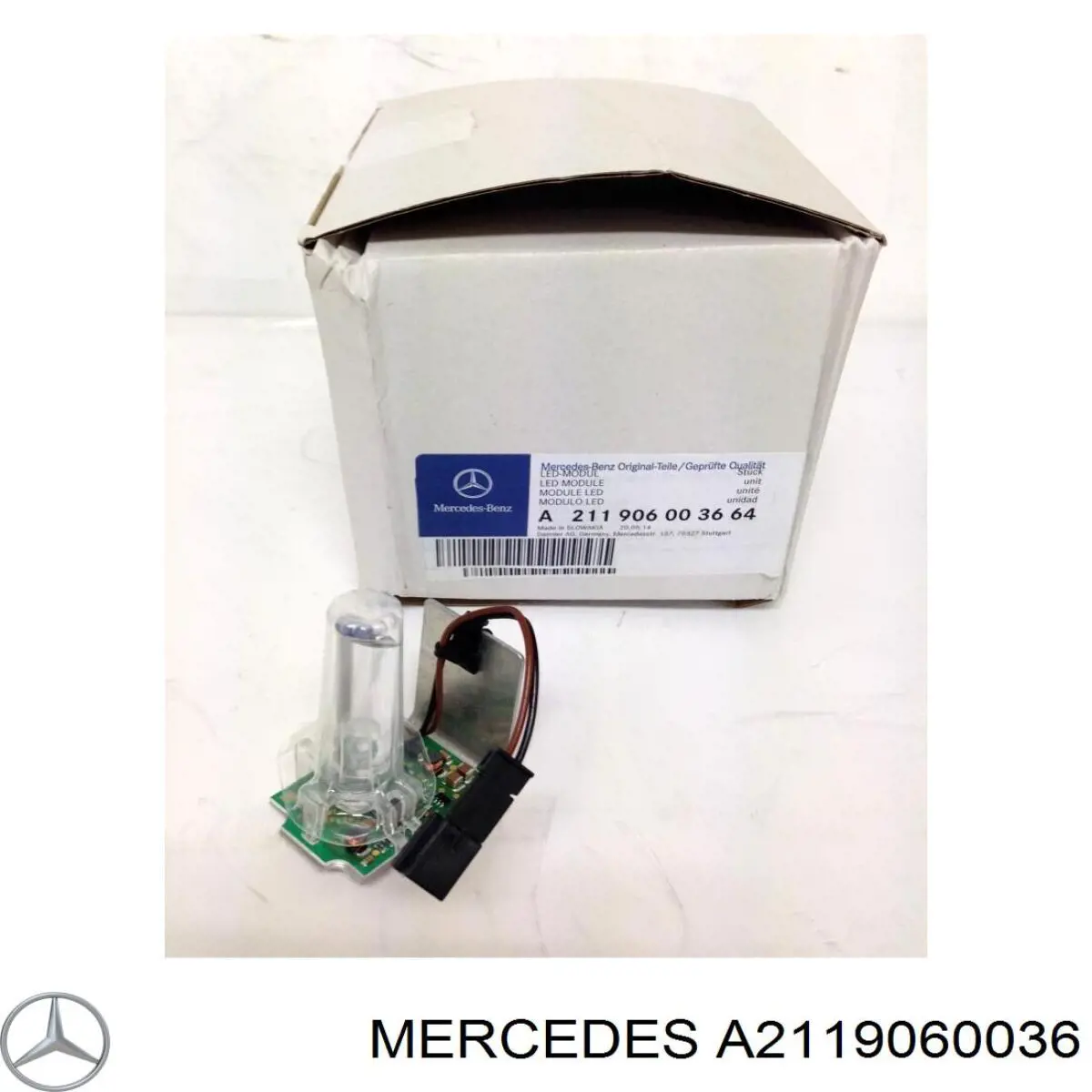 A2119060036 Mercedes bombilla de xenon