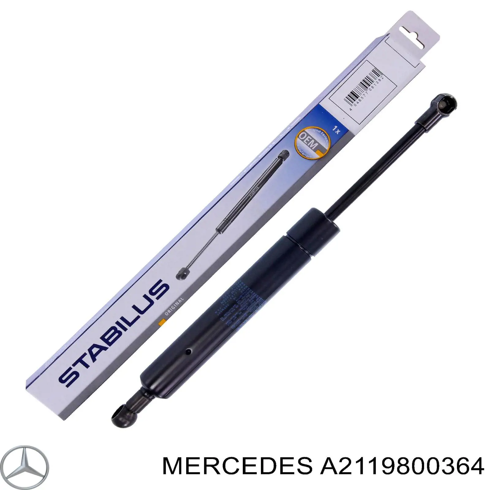 Amortiguador maletero A2119800364 Mercedes