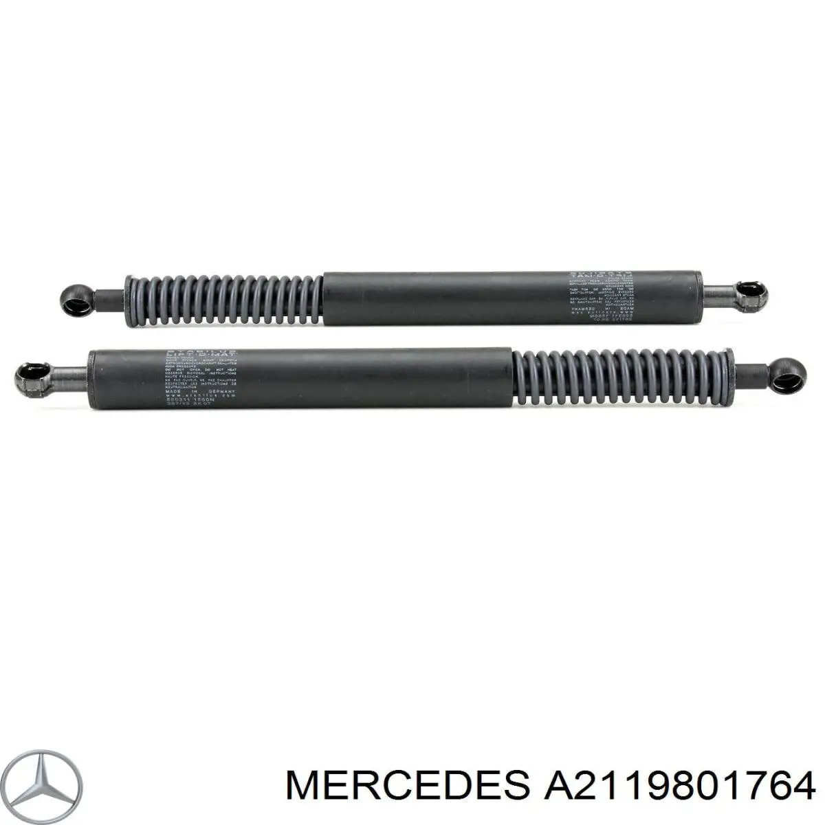 A2119801764 Mercedes amortiguador maletero