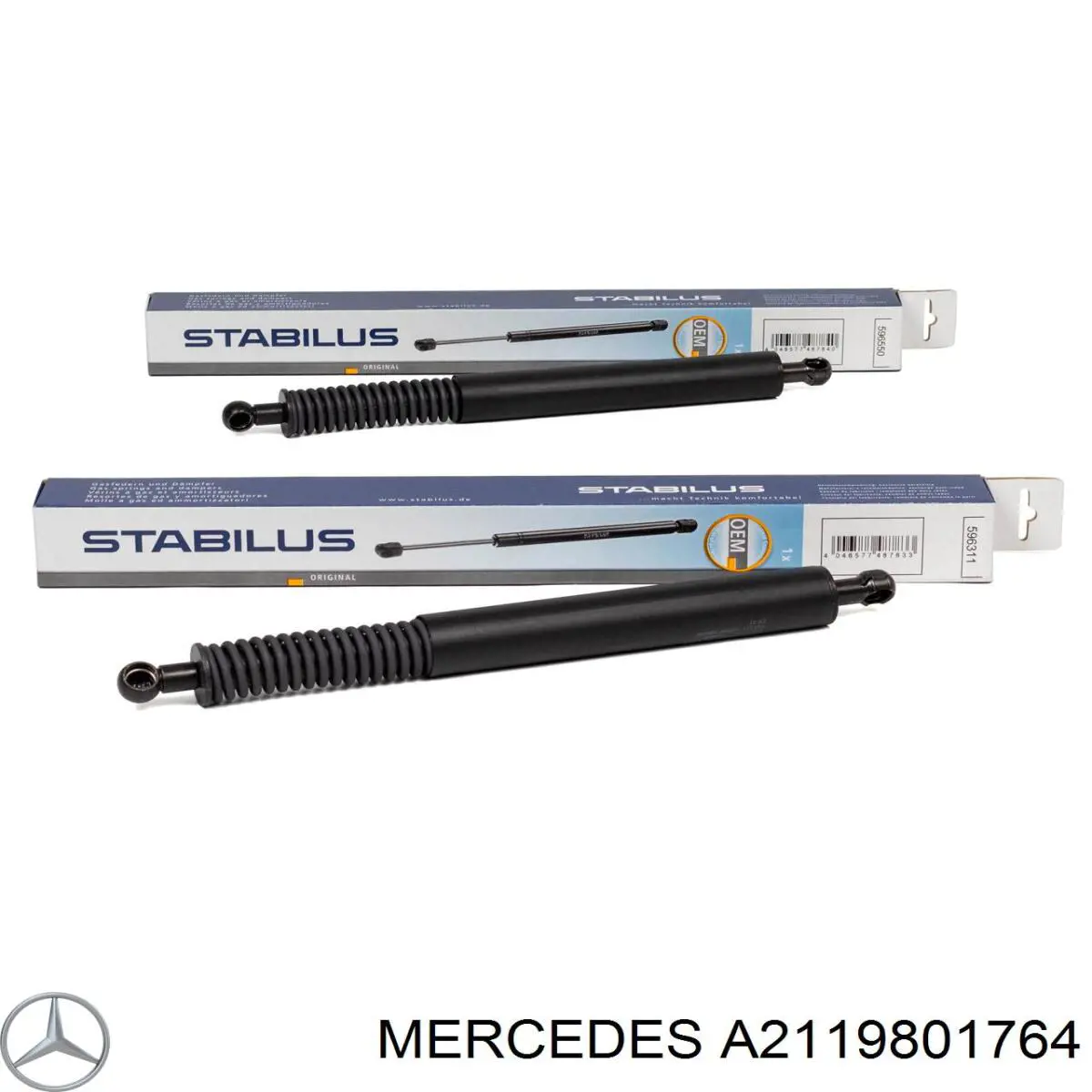 Comprar 2119801564 Mercedes Amortiguador de puerta trasera