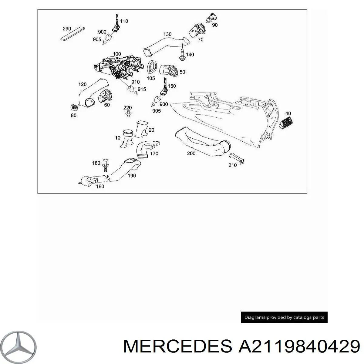  Mercedes A2119840429