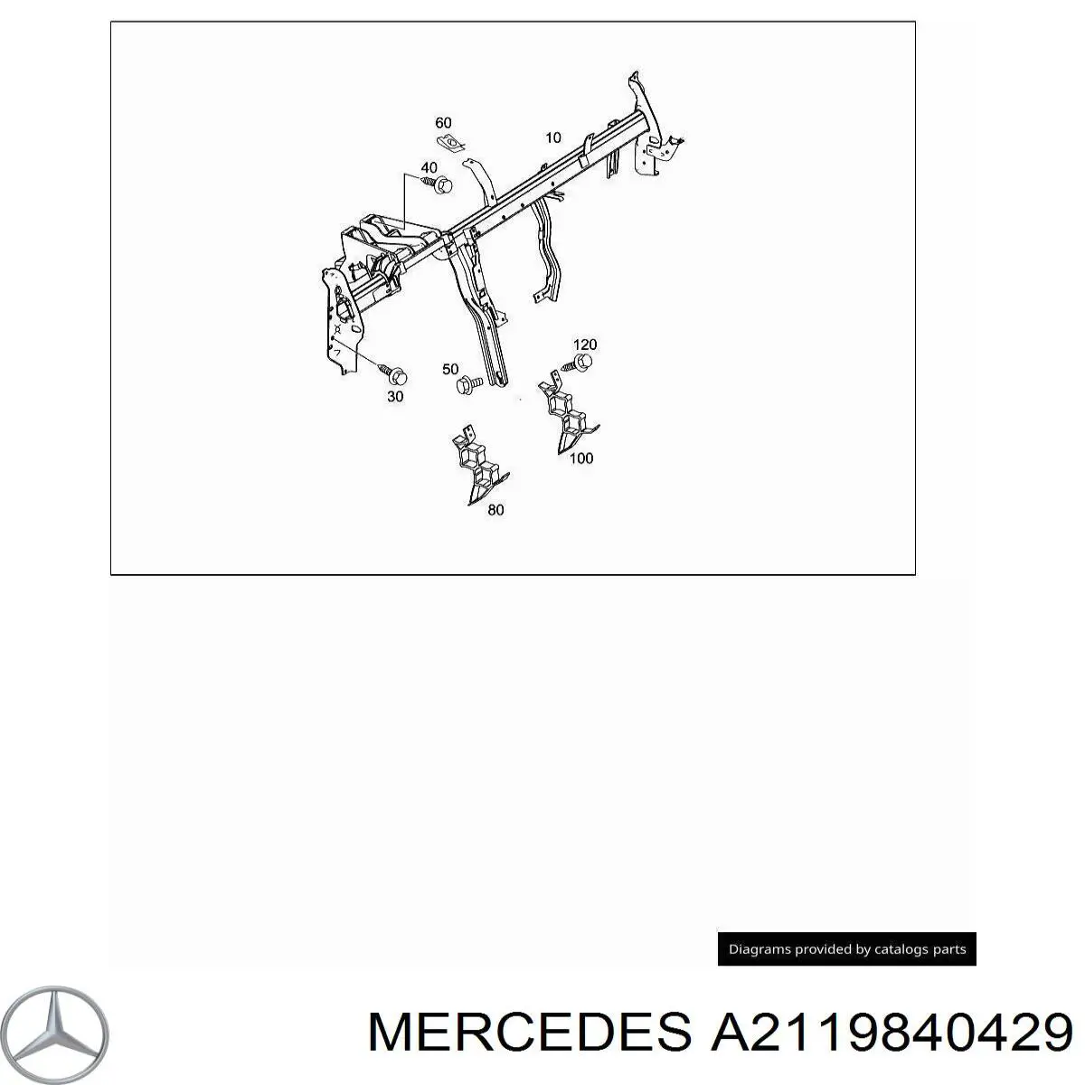  Mercedes A2119840429 precio, desde 3,87 EUR