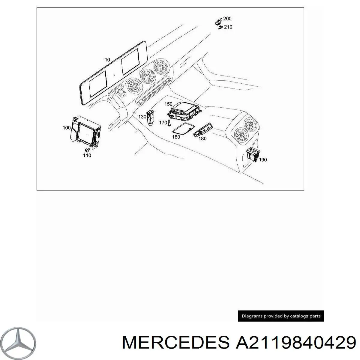 Comprar A2119840429 Mercedes 