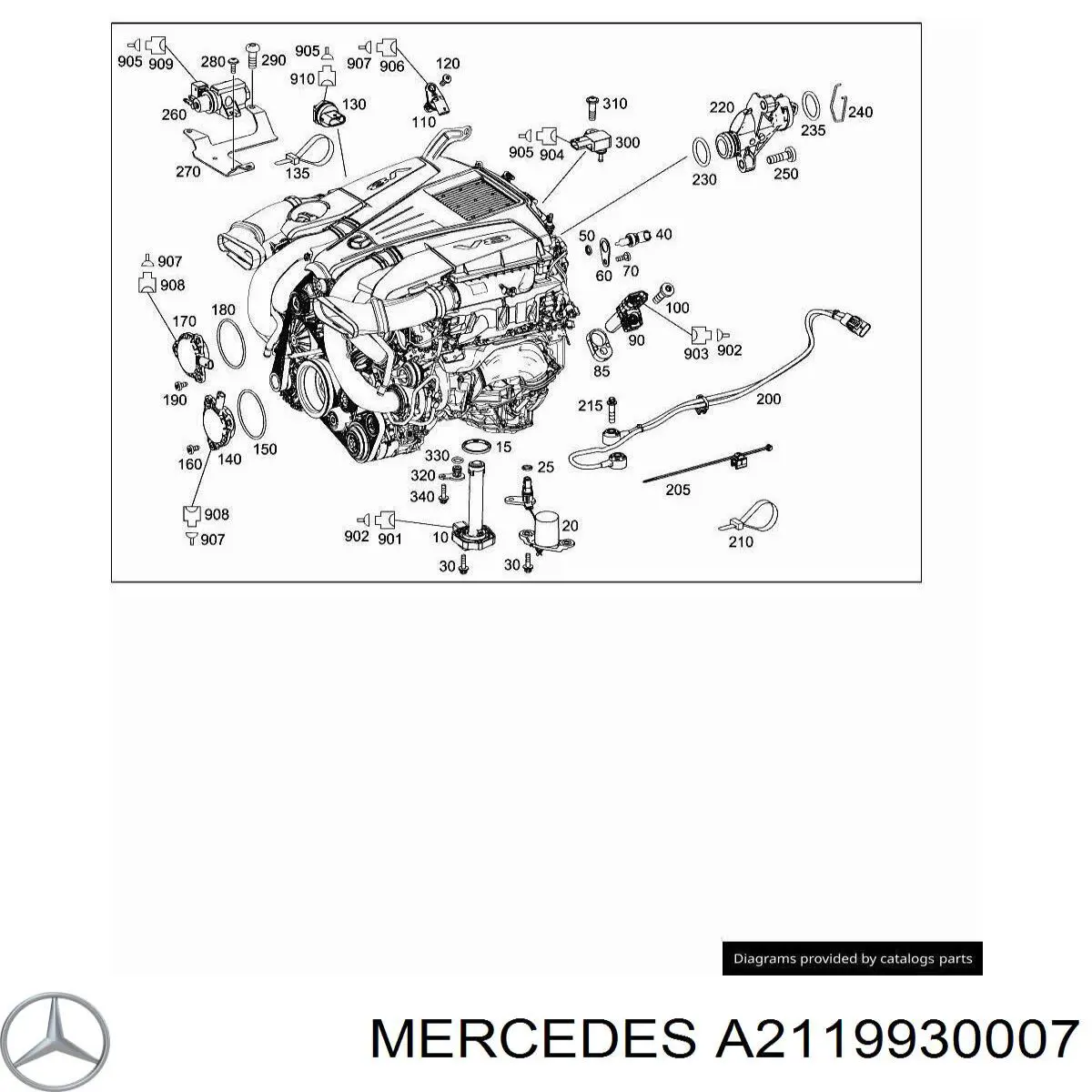 A2119930007 Mercedes 