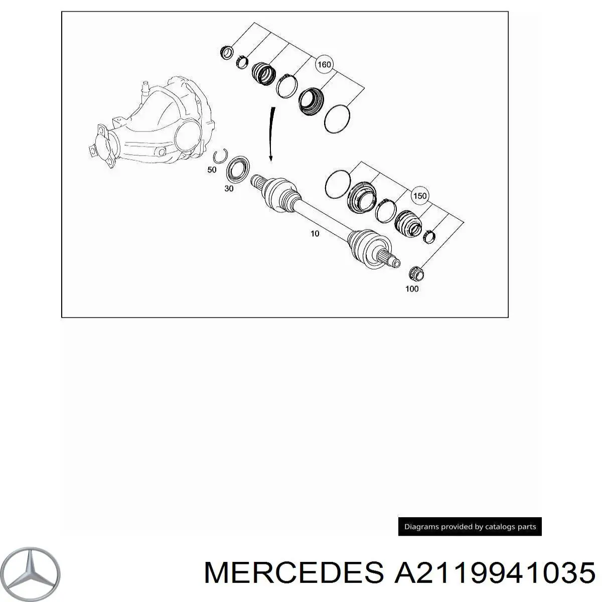  Mercedes A2119941035 precio, desde 6,05 EUR