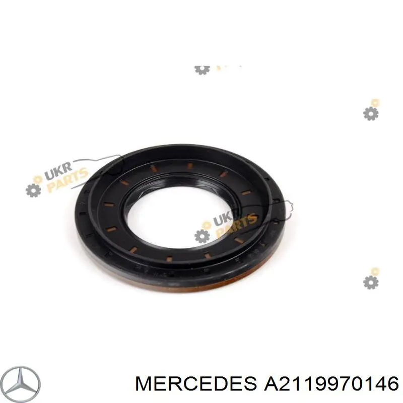 A2119970146 Mercedes anillo retén, diferencial eje trasero