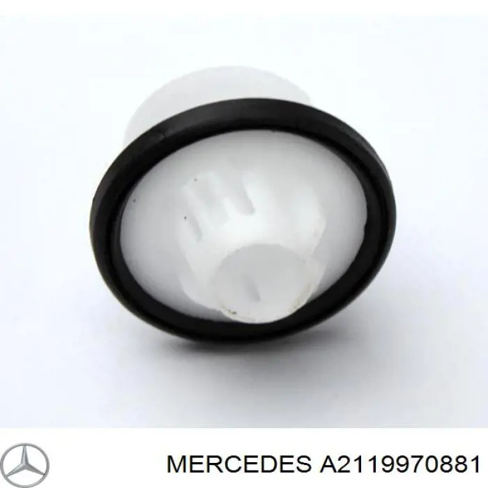 Comprar 2119970881 Mercedes Clip de sujeción de moldura de estribo