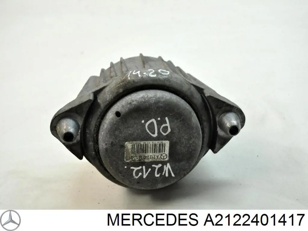 Soporte izquierdo del motor A2122401417 Mercedes