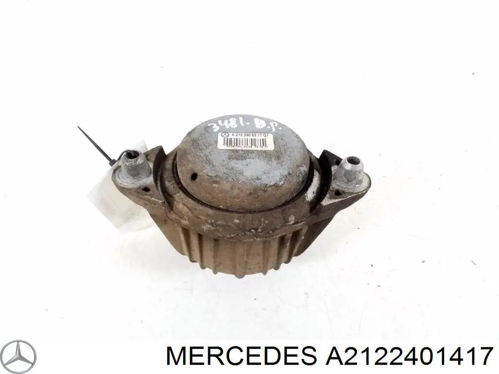 A2122401417 Mercedes Cojín del motor