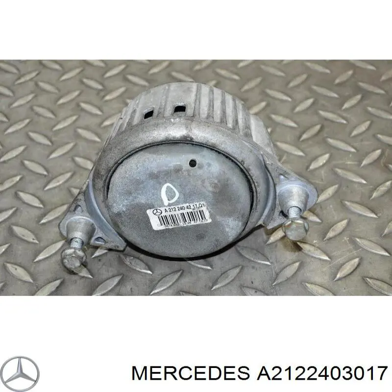 A2122403017 Mercedes soporte motor izquierdo