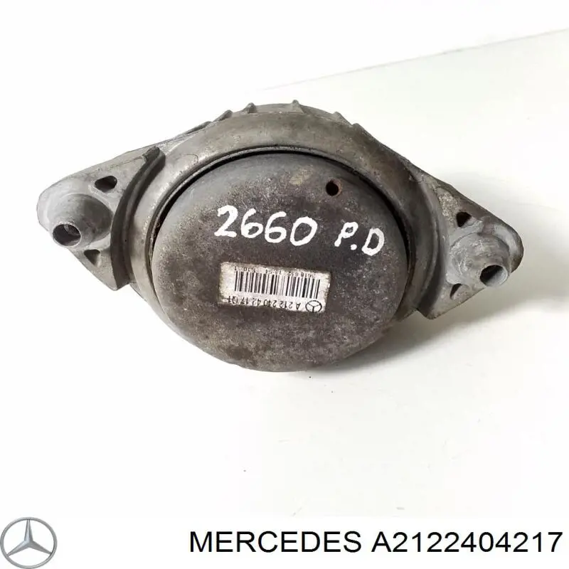 Soporte de motor derecho Mercedes A2122404217